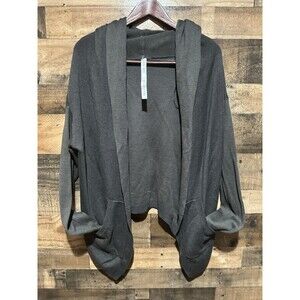 Lululemon Cardigan 10 Green Greenish Gray Womens